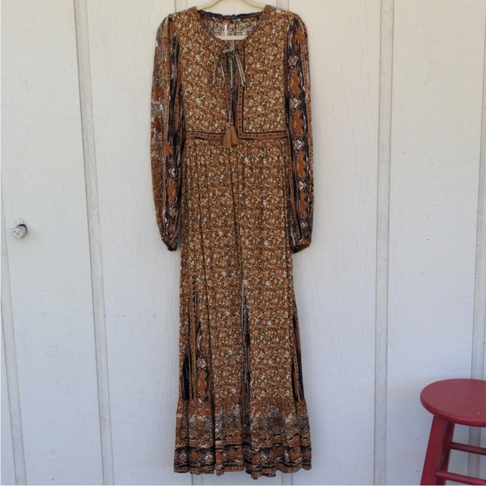 Free People Floral Maxi Dress Size Medium